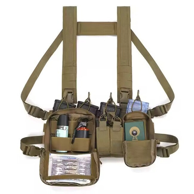 DRAGOWA Tactical Chest Rig Recon, Black