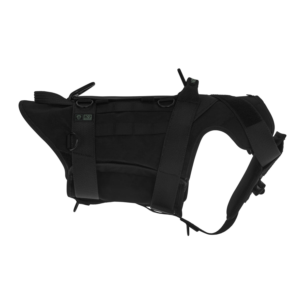 K9 Thorn taktický postroj Cordura, čierny