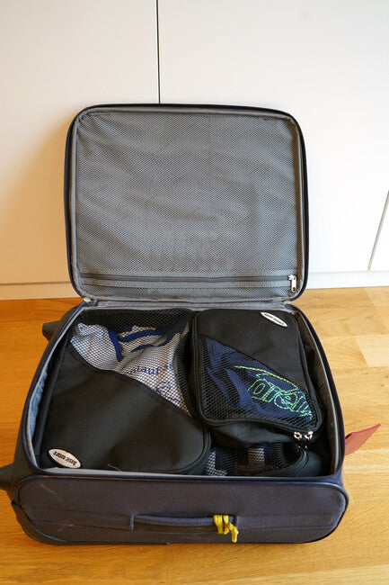 BasicNature Cordura Reisetasche XL 1 Stück, schwarz
