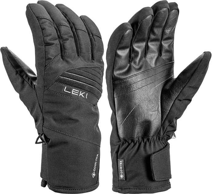LEKI Space GTX Winterhandschuhe, schwarz