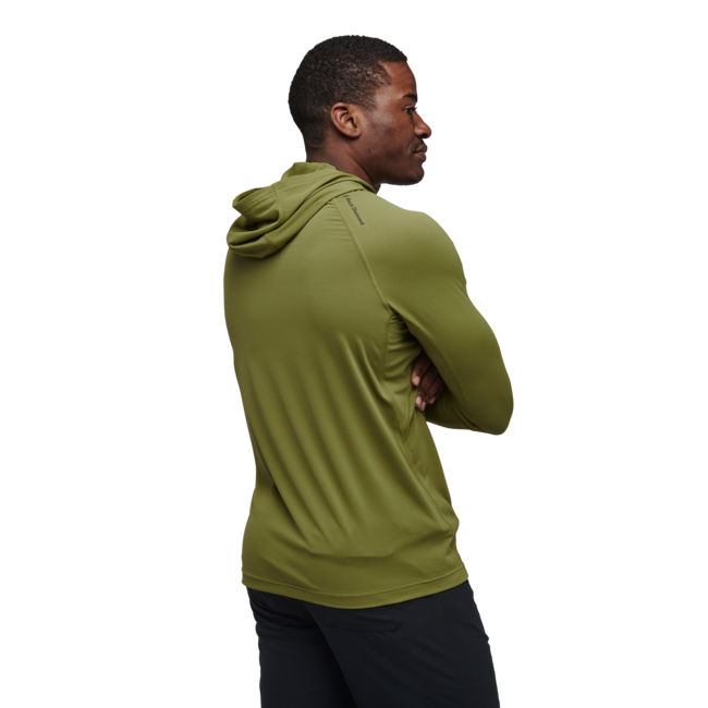 Black Diamond Alpenglow herren sweatshirt, Camp green