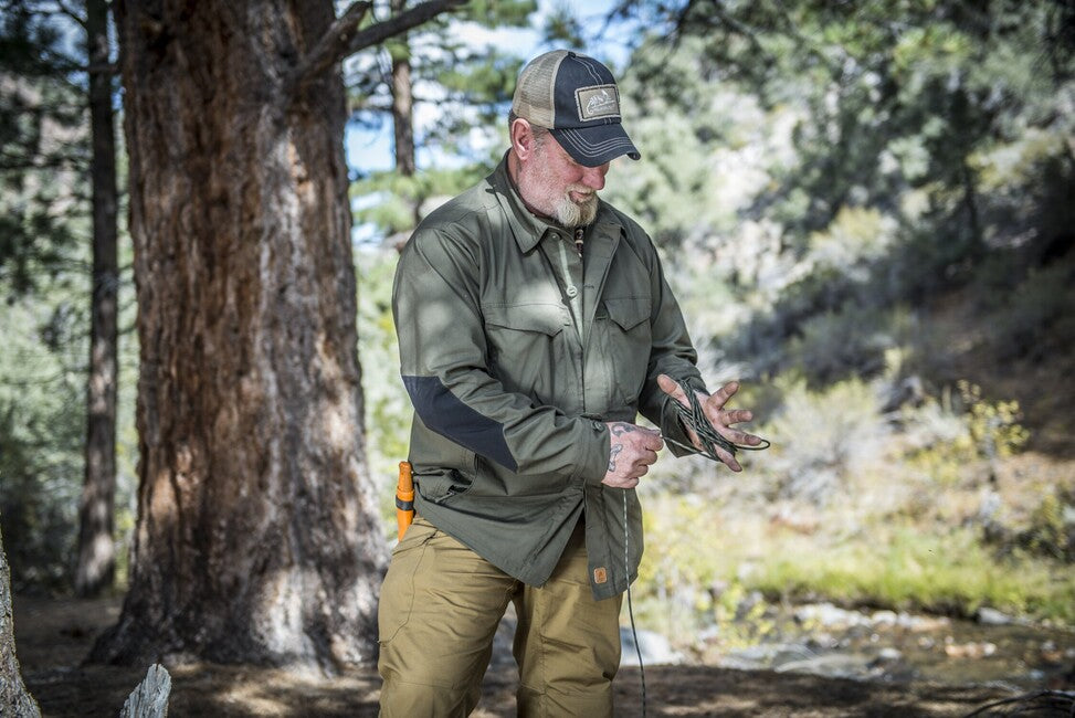 Helikon-Tex WOODSMAN hemd - Coyote / Taiga Green