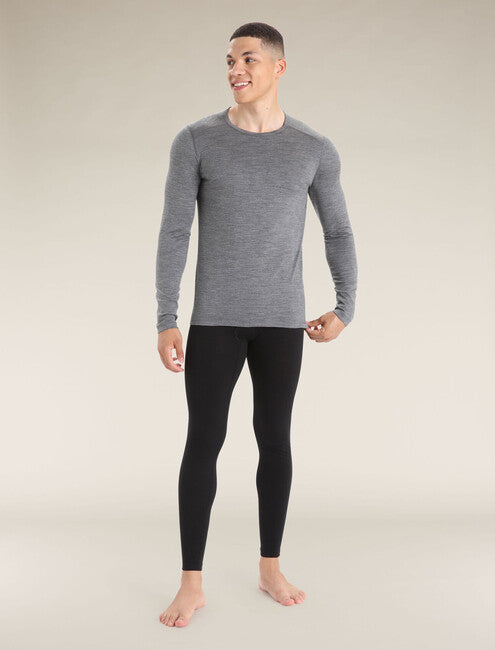 Icebreaker Oasis herren Thermo-Unterhose 200, schwarz
