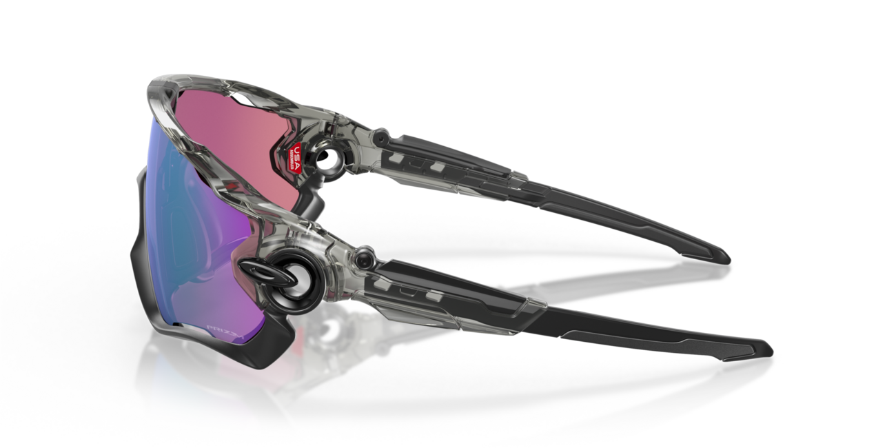 Oakley JAWBREAKER Sonnenbrille mit Rahmen Grey Ink und mit Dias Prizm Road Jade
