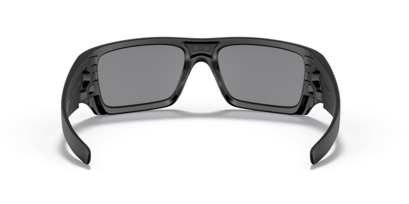 Oakley Det Cord Ballistische Brille mit dunkelgrauer Linse, matt schwarz