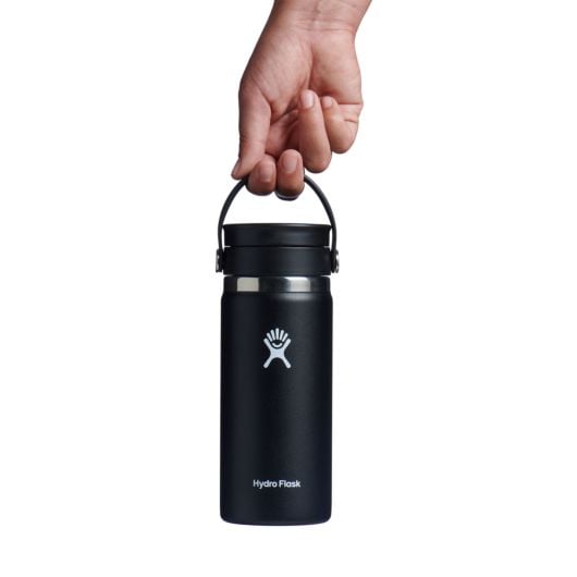 Hydro Flask Thermobecher 16 OZ Wide Flex Sip Lid , schwarz