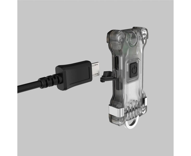 ArmyTek Zippy ES led-taschenlampe und schlüsselbund-set, rot