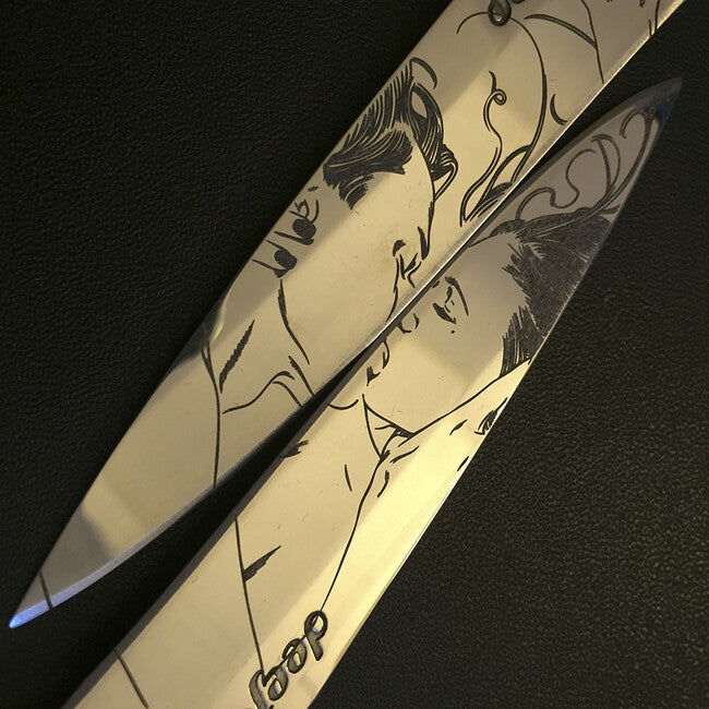 Deejo The Kiss 2er-Set taschenmesser.