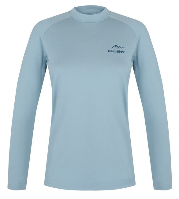 HUSKY Tromi damen thermo langarmshirt, hellblau