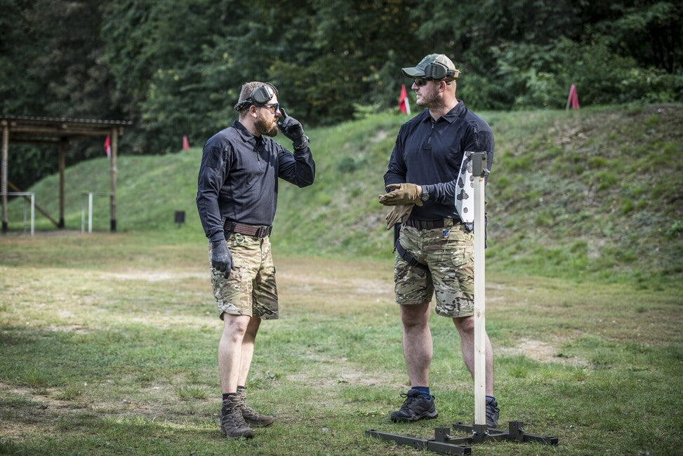 Helikon-Tex Flex Städtische taktische Shorts 8,5'' - NyCo Ripstop, multicam
