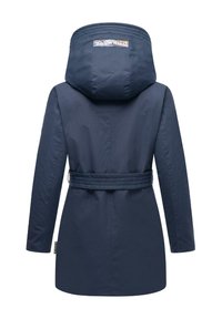 Navahoo Eishauch damen Winterparka mit Kapuze, navy blue
