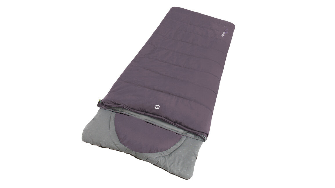 Outwell Contour Schlafsack links, dark purple
