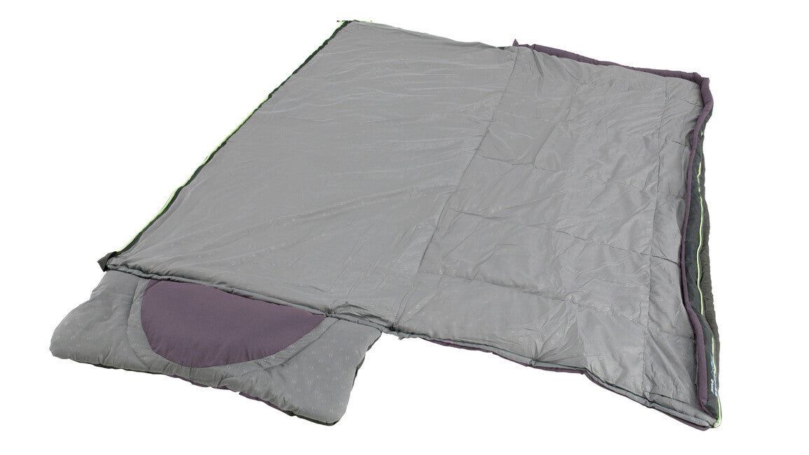 Outwell Contour Schlafsack links, dark purple