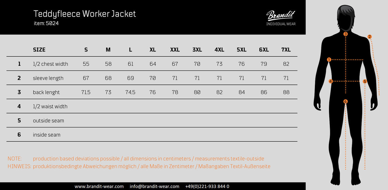 Brandit Teddyfleece Worker fleece-Kapuzenjacke, woodland
