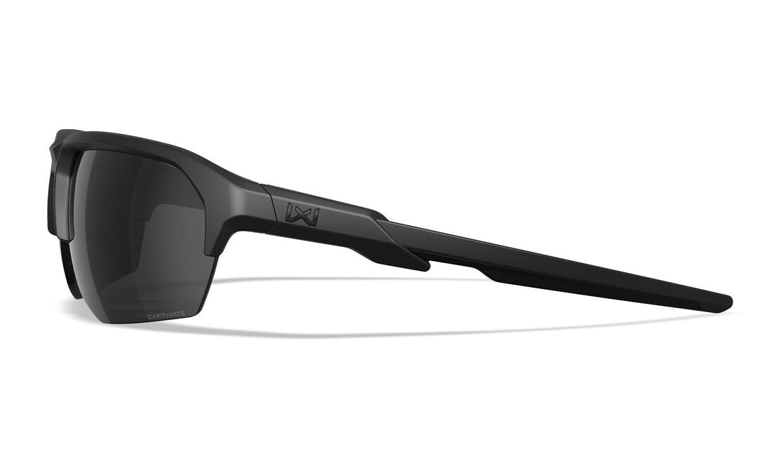 Wiley X Jackal Sunglasses, Captivate Grey/Matte Black