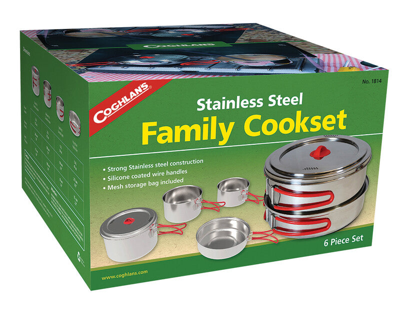 Coghlans Family Set riadu z nehrdzavejucej ocele