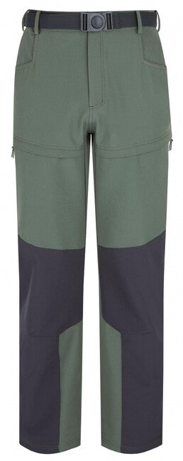 HUSKY Keiry παντελόνι outdoor ανδρικό, πράσινο/ανθρακί