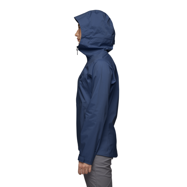 Black Diamond StormLine Stretch Rain Shell damen-Regenjacke, tintenblau