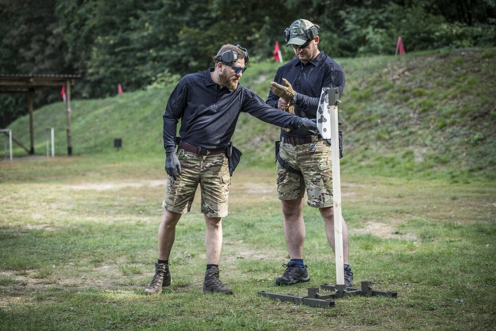 Helikon-Tex Flex Städtische taktische Shorts 8,5'' - NyCo Ripstop, multicam