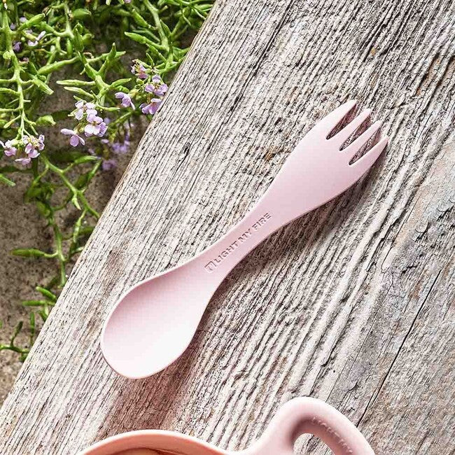 Light My Fire Spork little 2pcs multifunktionslöffel, blau/rosa