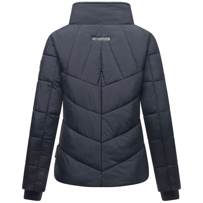 Navahoo Liebesfee damen Winterjacke, marineblau