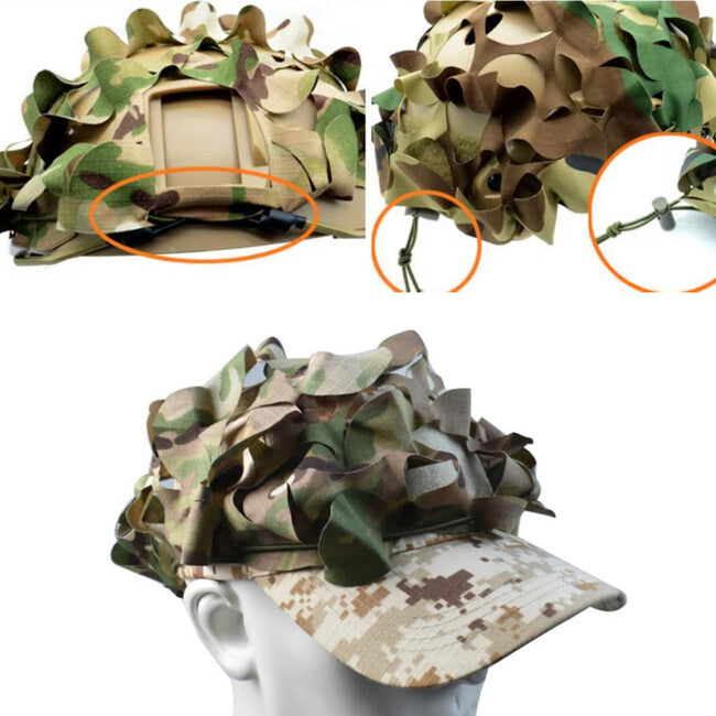 Leguon Shader Tarnüberzug für Helm, woodland