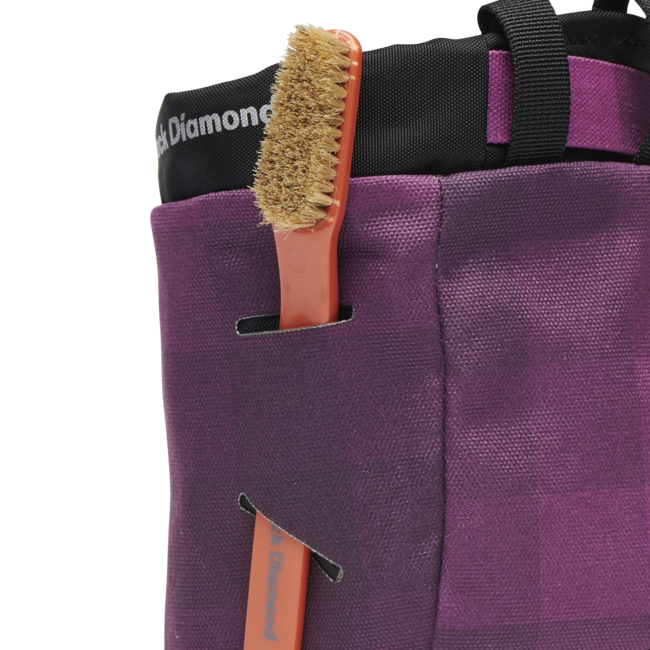 Black Diamond Gym Chalk Bag, Purple Square
