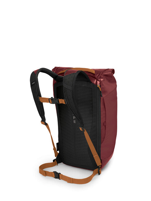 OSPREY TRANSPORTER ROLL TOP, red mountain