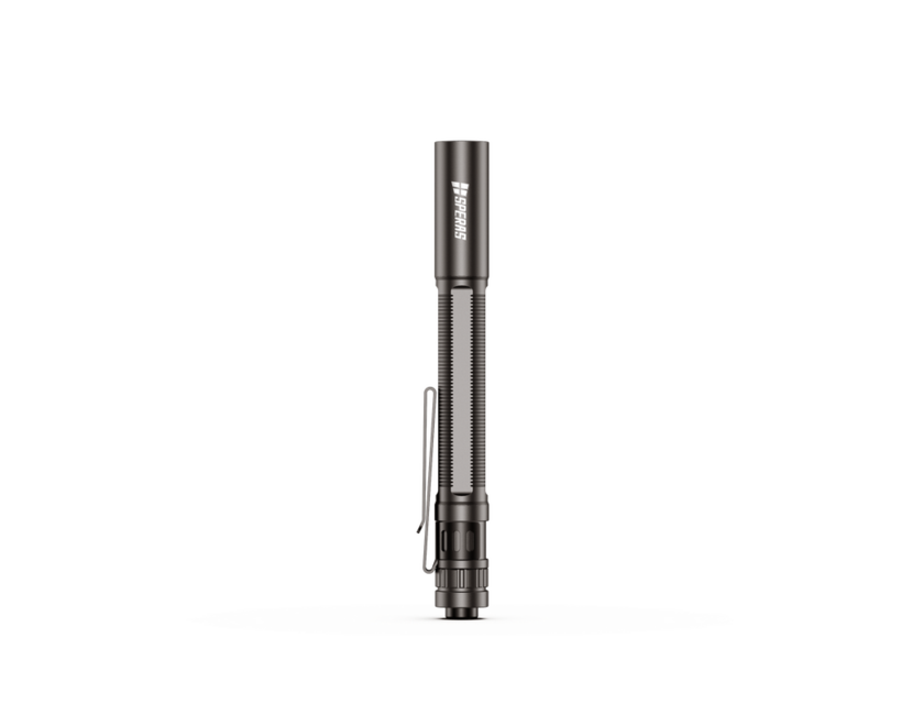 Speras M10 Plus Pocket EDC Flashlight, Grey