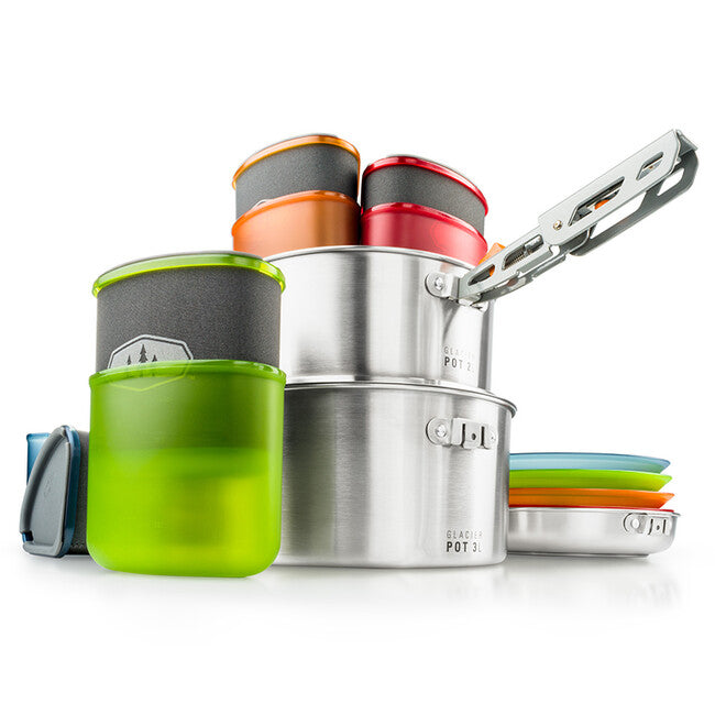 GSI Outdoors Glacier Camping kochgeschirr set 2+3 l