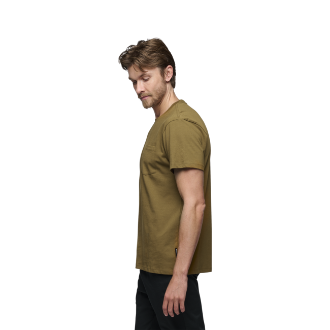 Black Diamond Project herren Kurzarm-T-shirt, dunkles Curry