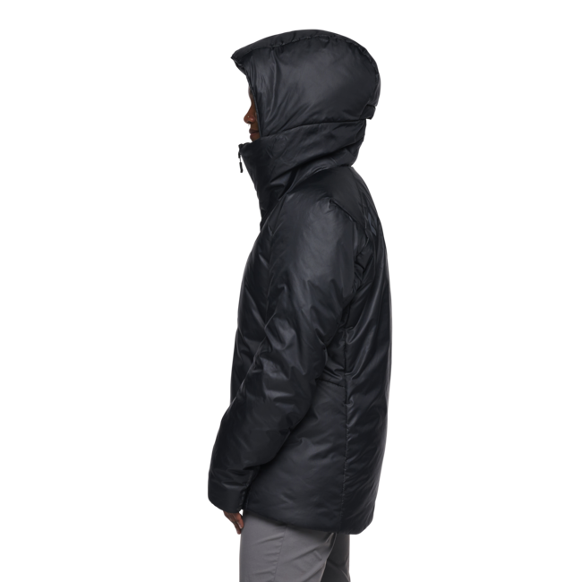 Black Diamond Belay damen-Parka, schwarz