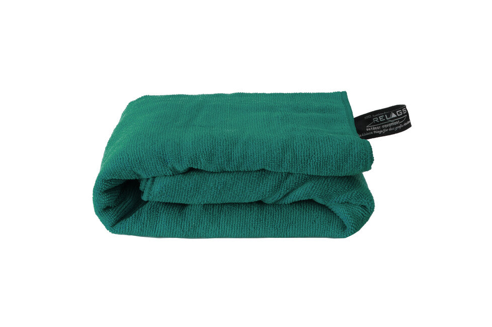 BasicNature Frottierhandtuch 75 x 150 cm ozeangrün mit Ärmel