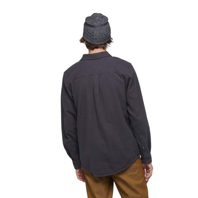 Black Diamond Project Flannel herren flanellhemd, stahlgrau
