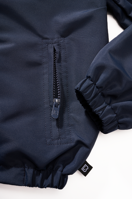 Brandit Kids Sommer Frontzip Windbreaker Jacke, navy blau