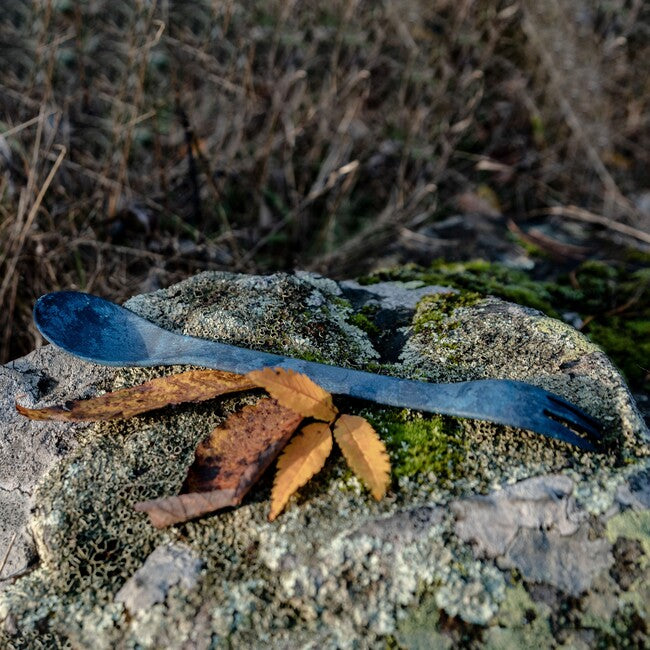 Kupilka Spork 225 Löffel und Gabel in einem, blau