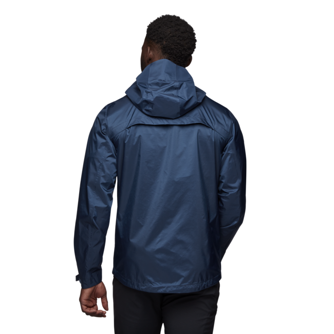 Black Diamond Treeline Rain Shell Waterproof Jacket, indigo