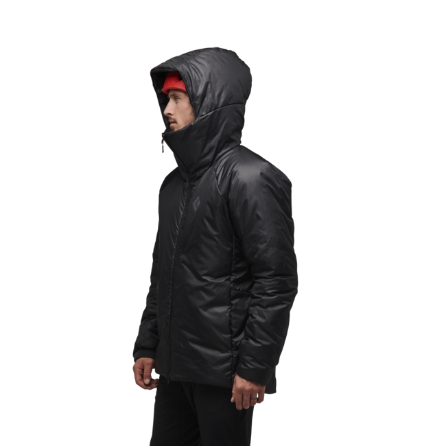 Black Diamond Belay herrenparka, schwarz