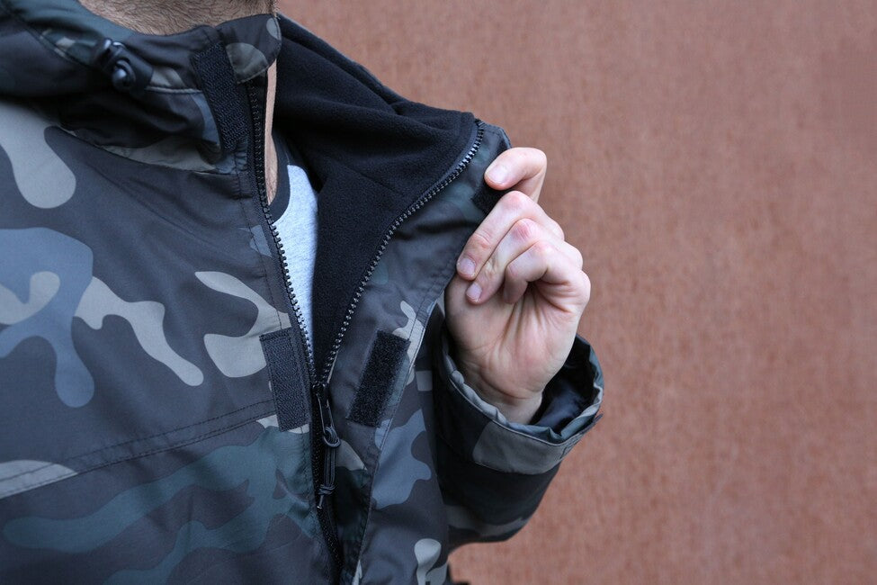 Brandit Windbreaker Frontzip-jacke, darkcamo