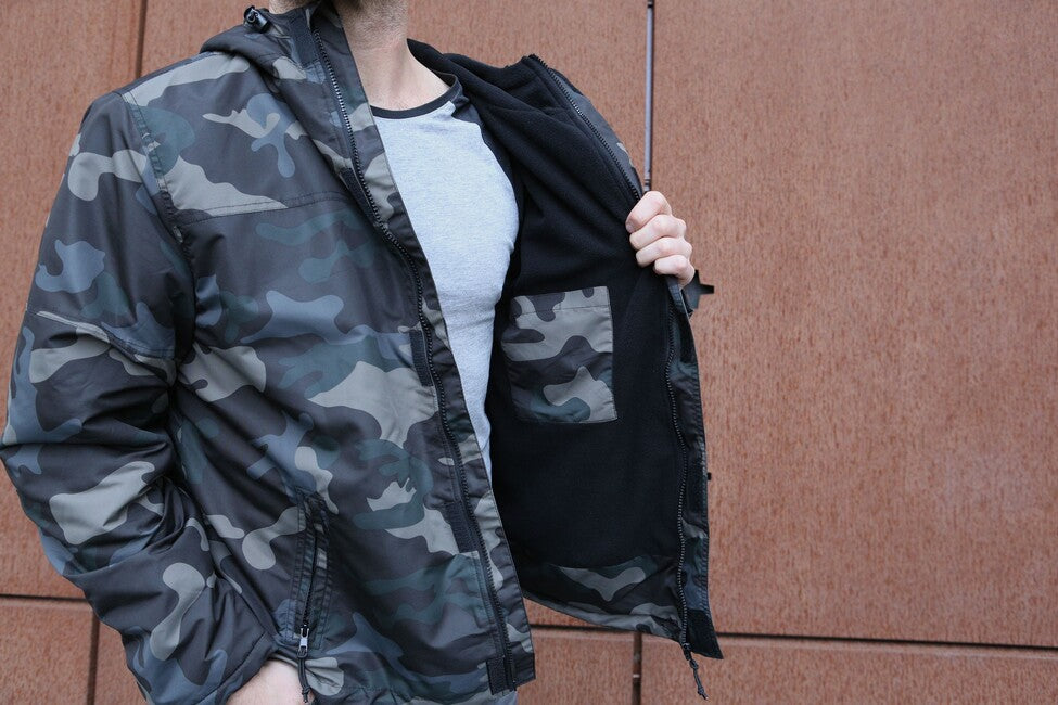 Brandit Windbreaker Frontzip-jacke, darkcamo