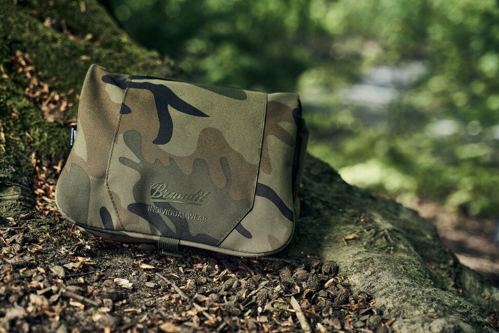 Brandit Toiletry Bag Waschtasche large, darkcamo