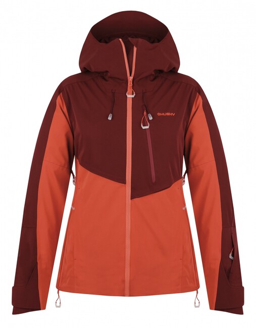 HUSKY Mistral Skijacke, bordeaux/rot