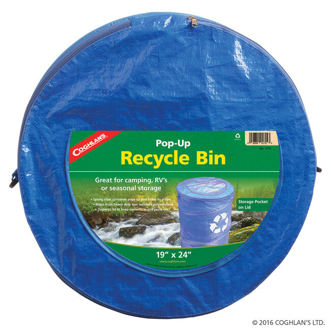 Coghlans Pop-Up Kempingovy smetiak Stuffbag 100 litrov blau