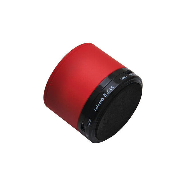 Baladeo PLR926 Lautsprecher freisprecheinrichtung bluetooth mp3, rot