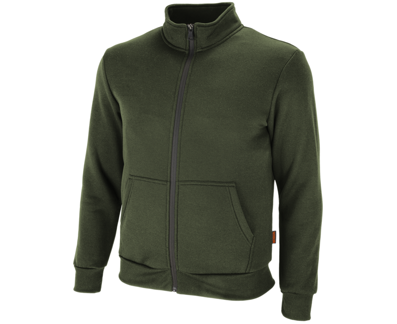 BENNON Sweatshirt na zips ADAMOS, grün