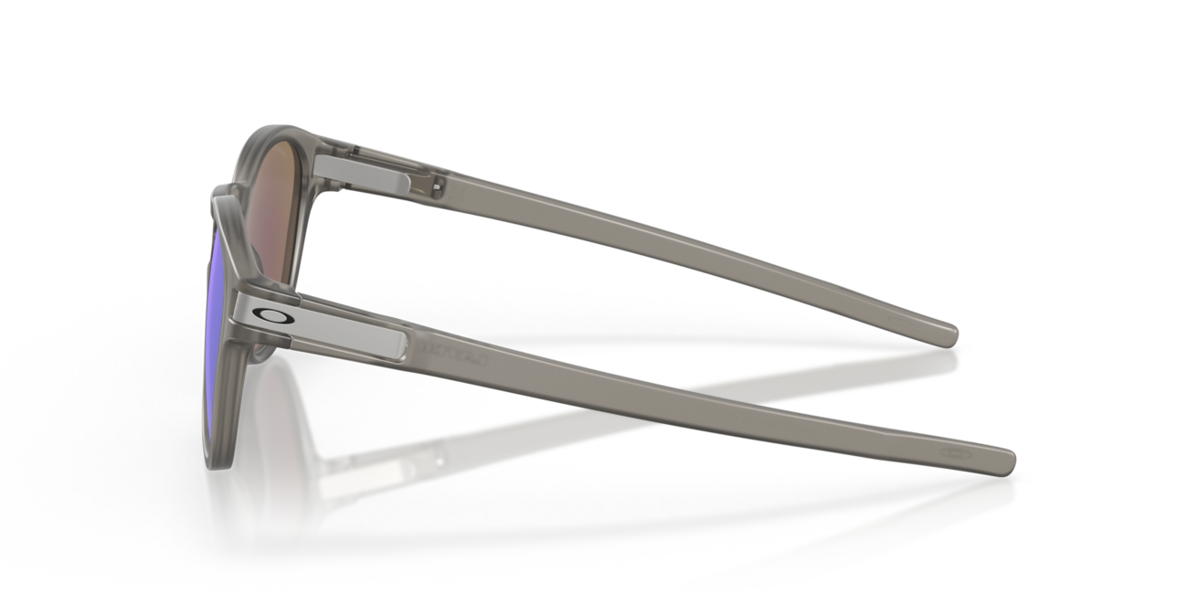 Oakley LATCH Sonnenbrille mit Rahmen Matte Grey Ink und mit Dias Prizm Sapphr Irid Polar 53