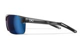 WILEY X Prime Captivate Sonnenbrille Polarized blau verspiegelt, gloss crystal grey