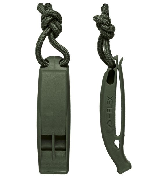 Mil-Tec MOLLE Taktische Pfeife, oliv