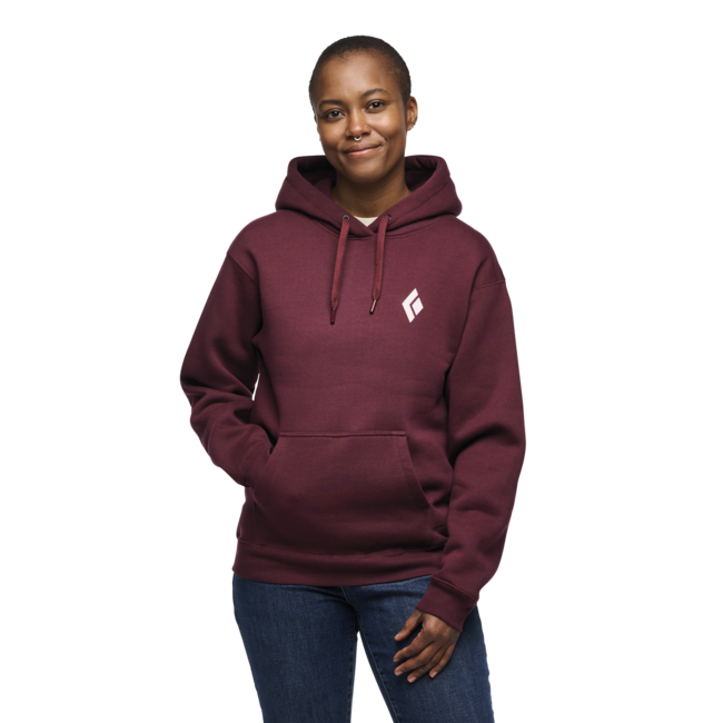 Black Diamond Equipment für Alpinisten damen-Sweatshirt, bordeauxrot