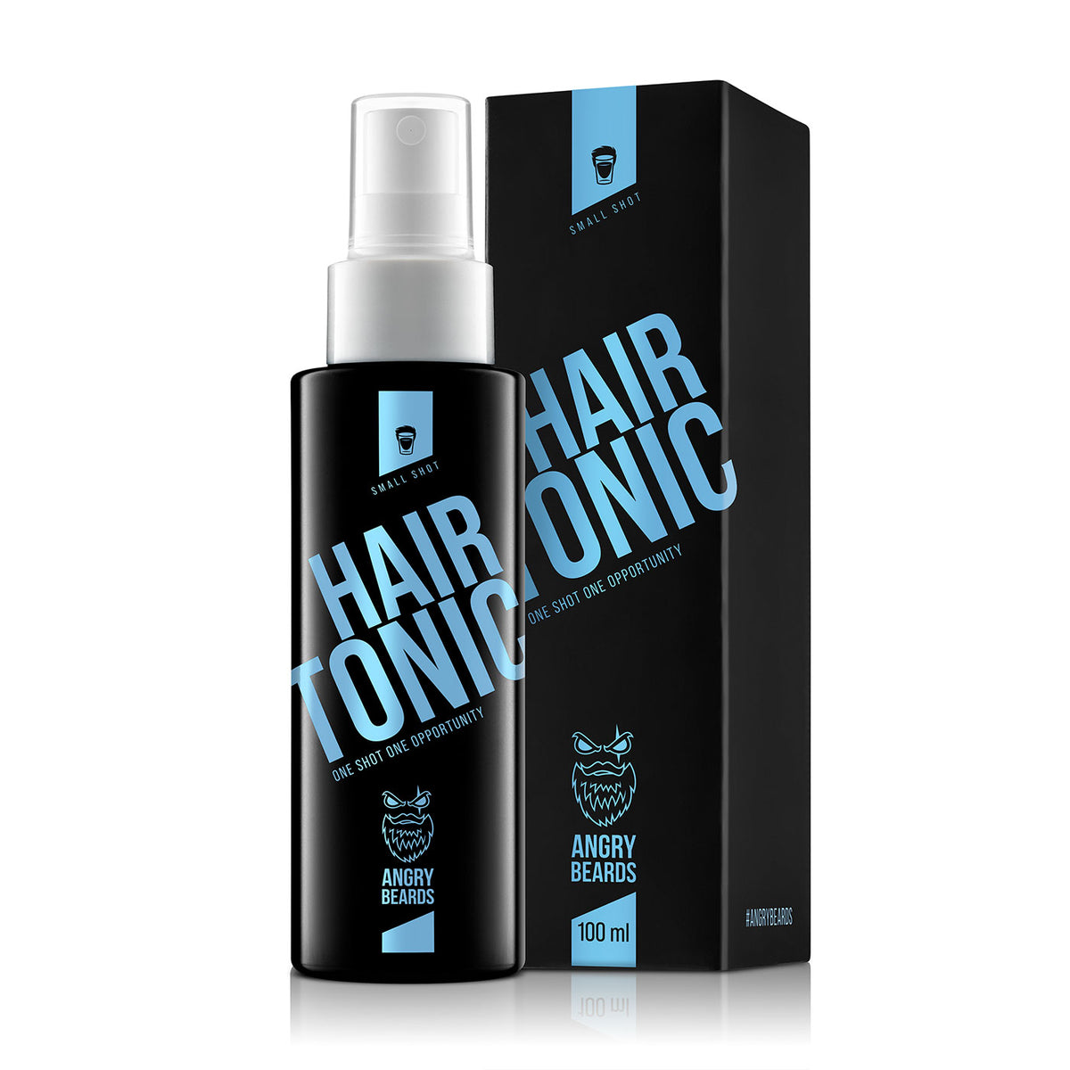 ANGRY BEARDS Hair Shot vlasové tonikum, 100 ml